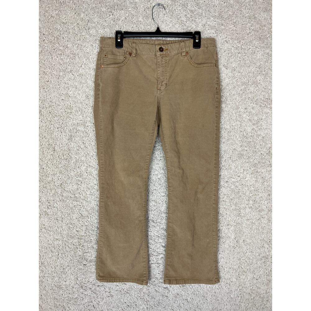 Polo Ralph Lauren Jeans Co Corduroy Pants Womens 10 Beige Preppy Casual